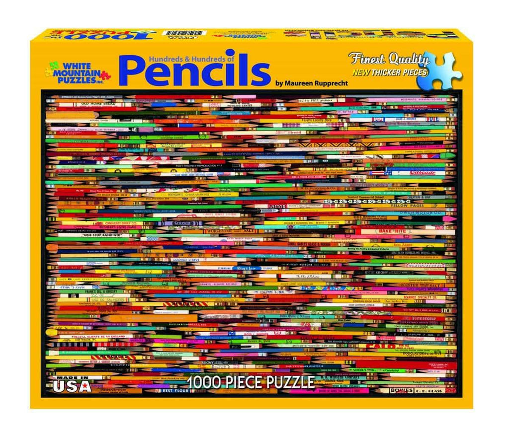 Pencil Collage - 1000 Pieces