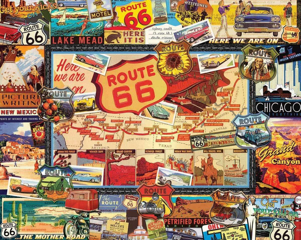 Route 66 - 1000 Pieces