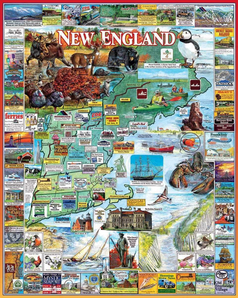Best of New England - 1000 Pieces - DISC