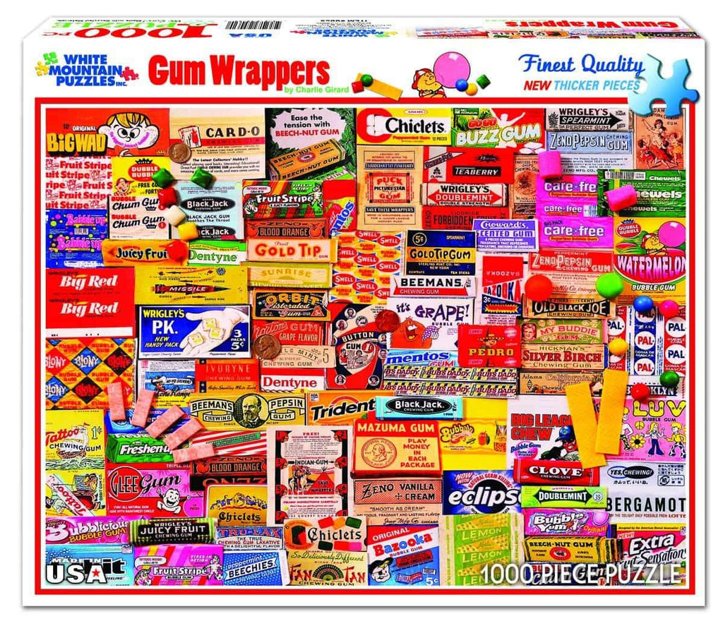 Gum Wrappers - 1000 Pieces