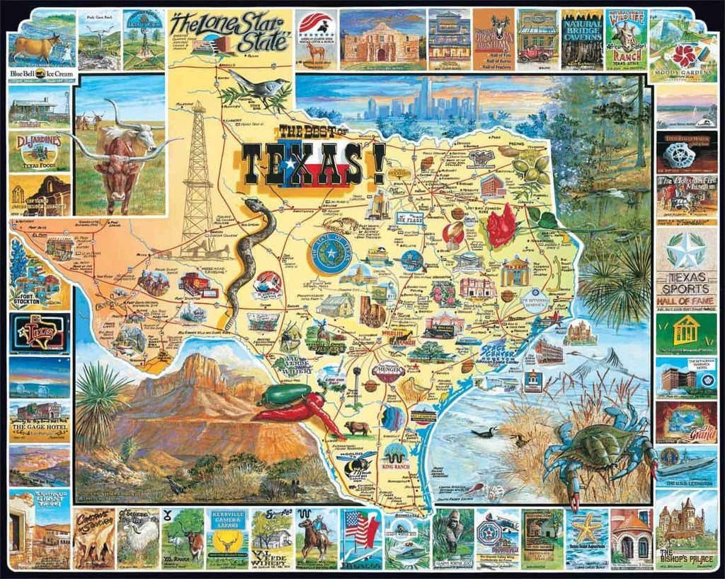 Best of Texas - 1000 Pieces