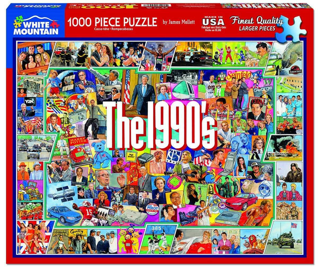 The Nineties - 1000 Piece Puzzle