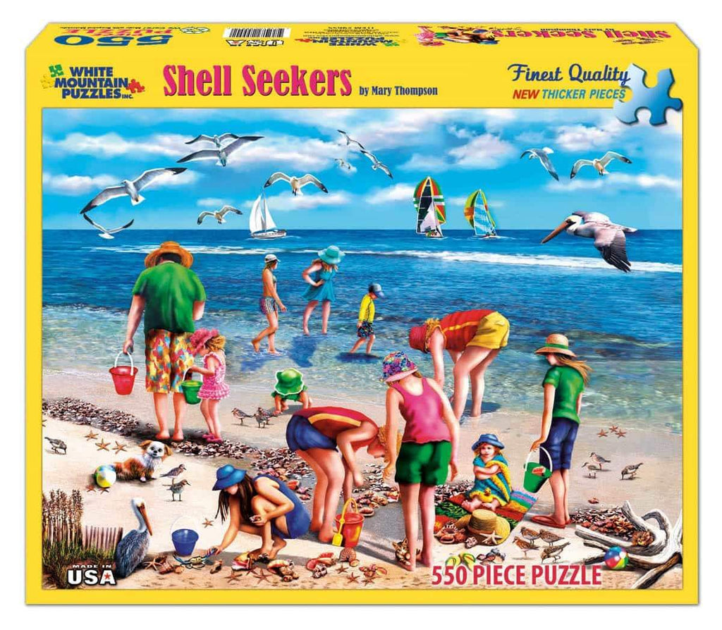 Shell Seekers - 550 Pieces