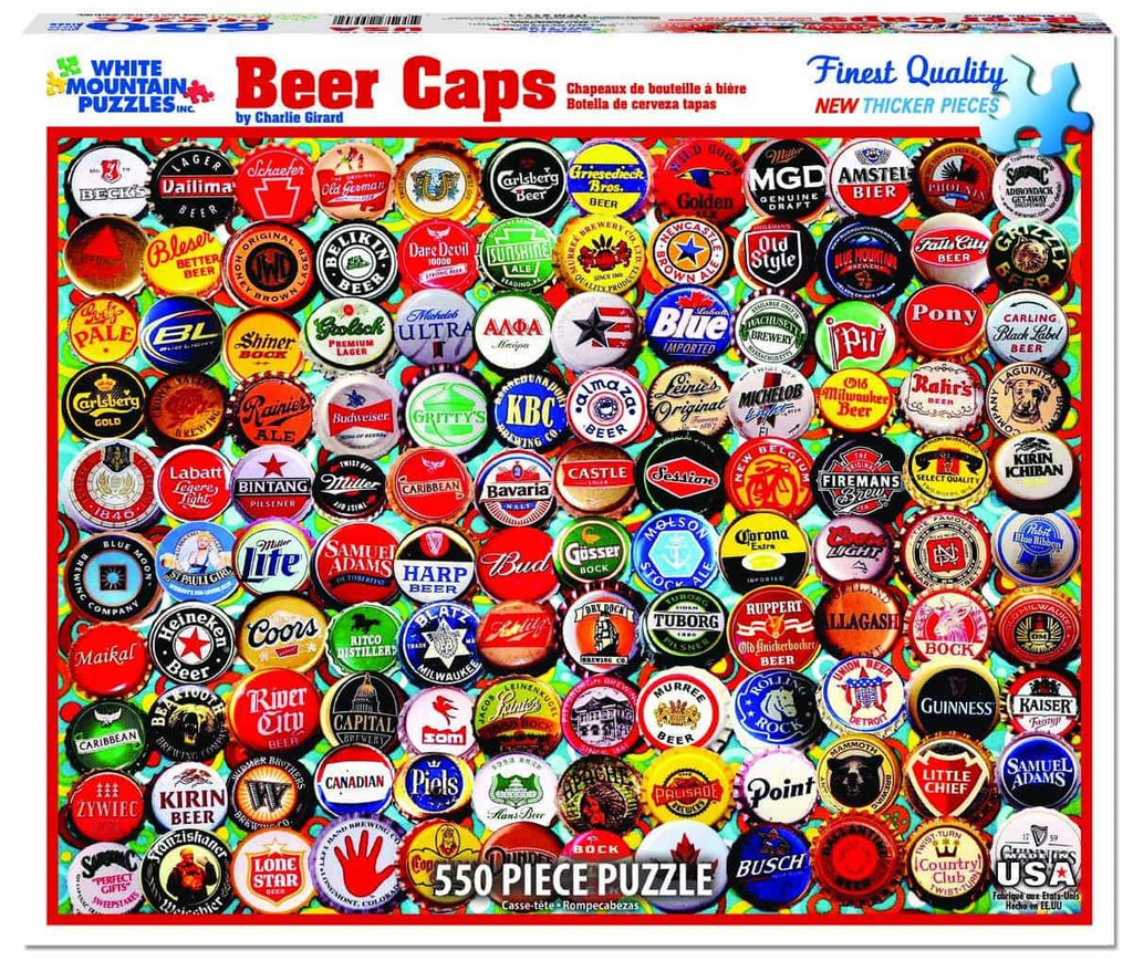 Beer Bottle Caps - 550 Pieces