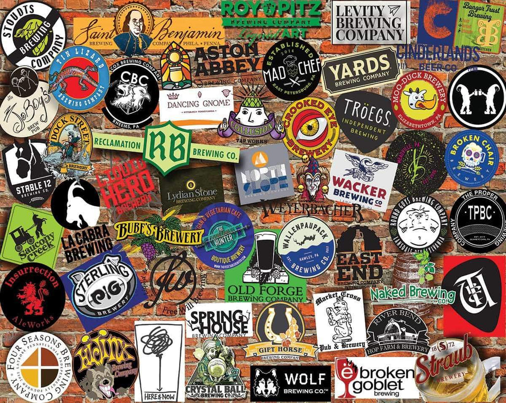 Pennsylvania Craft Beer - 1000 Pieces